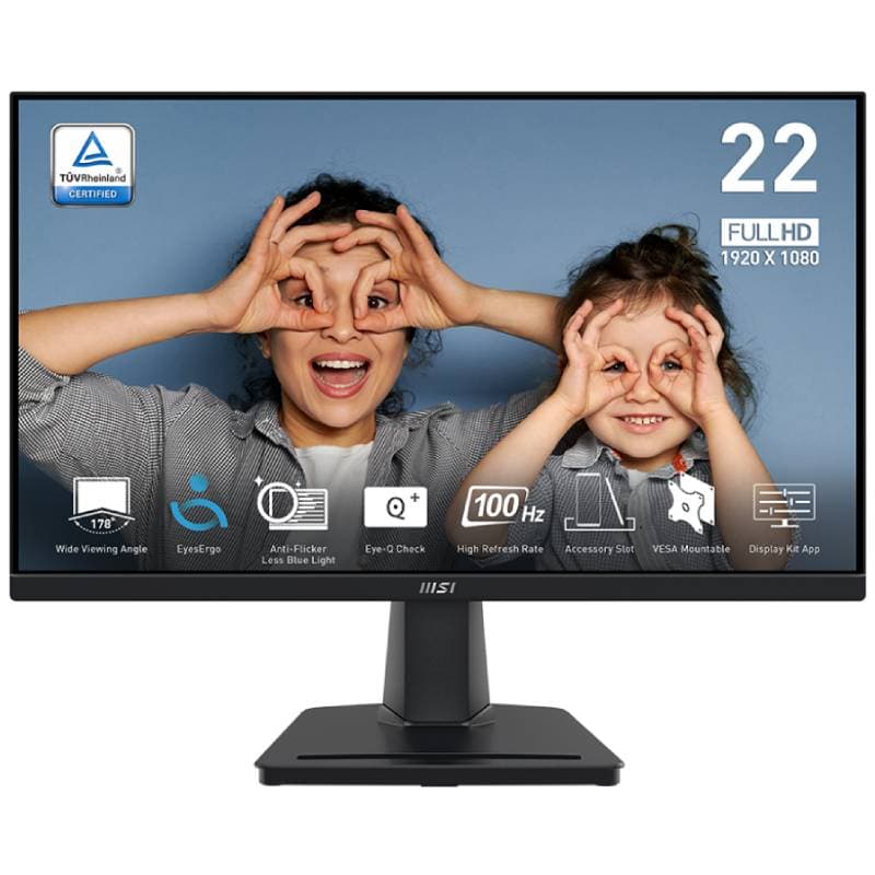 Ecran MSI PRO MP225V 21,45" Full HD 100 Hz
